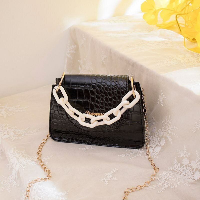 Sac à main Twist noir