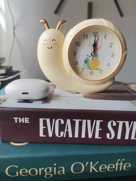 Cute snail alarm clock 4 decor