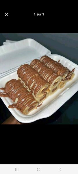 Crêpe au chocolat