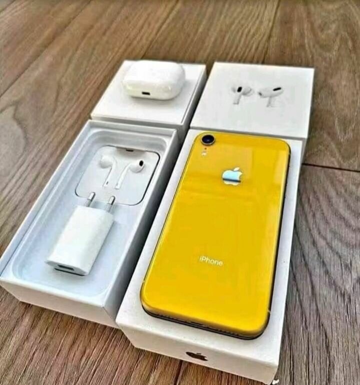 iPhone xr jaune