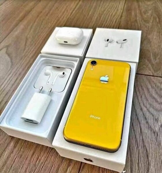 iPhone xr jaune