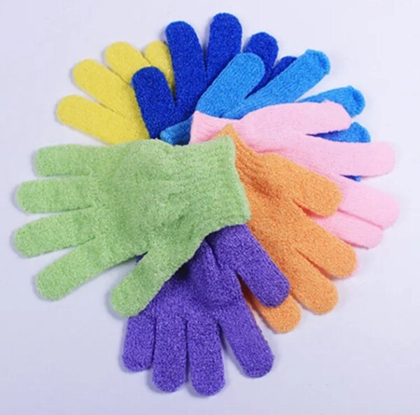 Gants de Bain Exfoliants