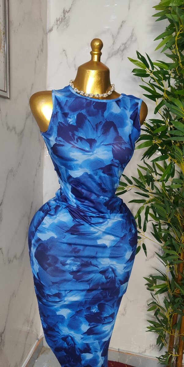 LONGUE ROBE MOULANTE FEMME