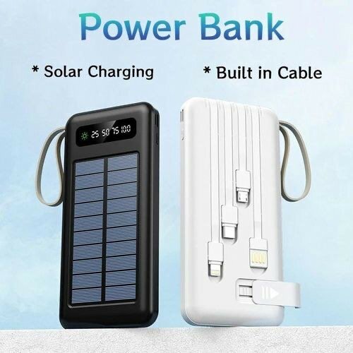 Batterie externe solaire 20000mAh