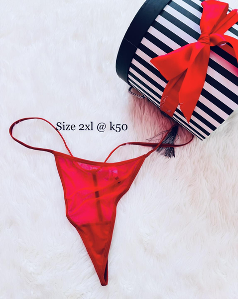 Lingerie rouge