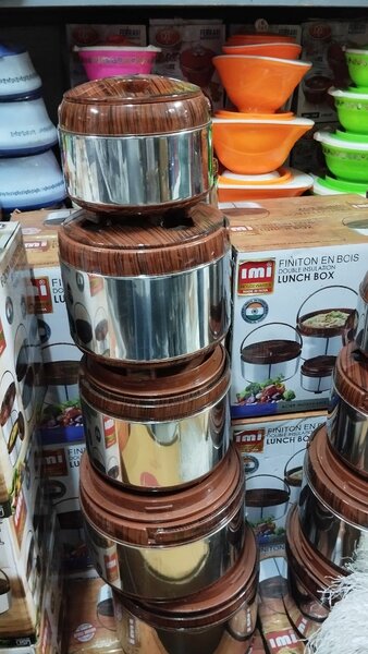 Set de Boîtes Chauffantes en Acier Inox