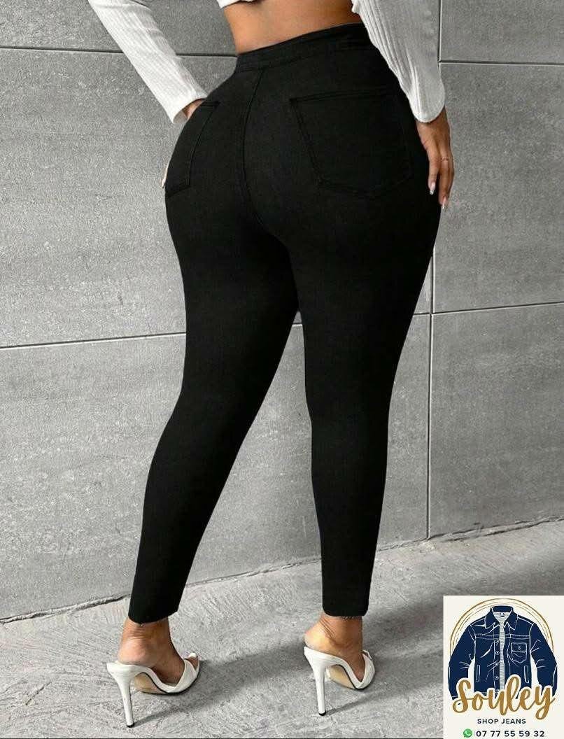Jeans skinny taille haute