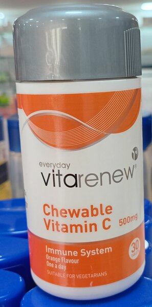 Vitarenew Chewable Vitamin C tablets 30's