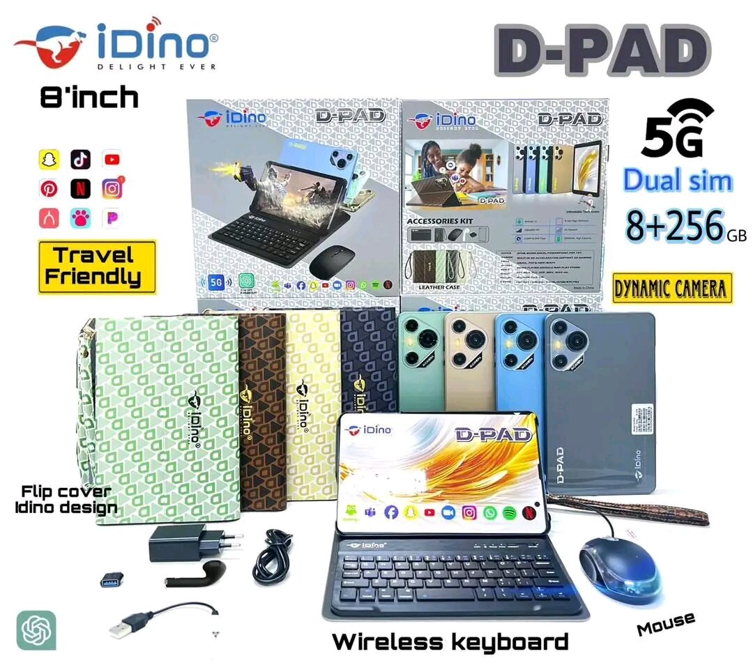 Tablette éducative  Idino D pad Écran blindé