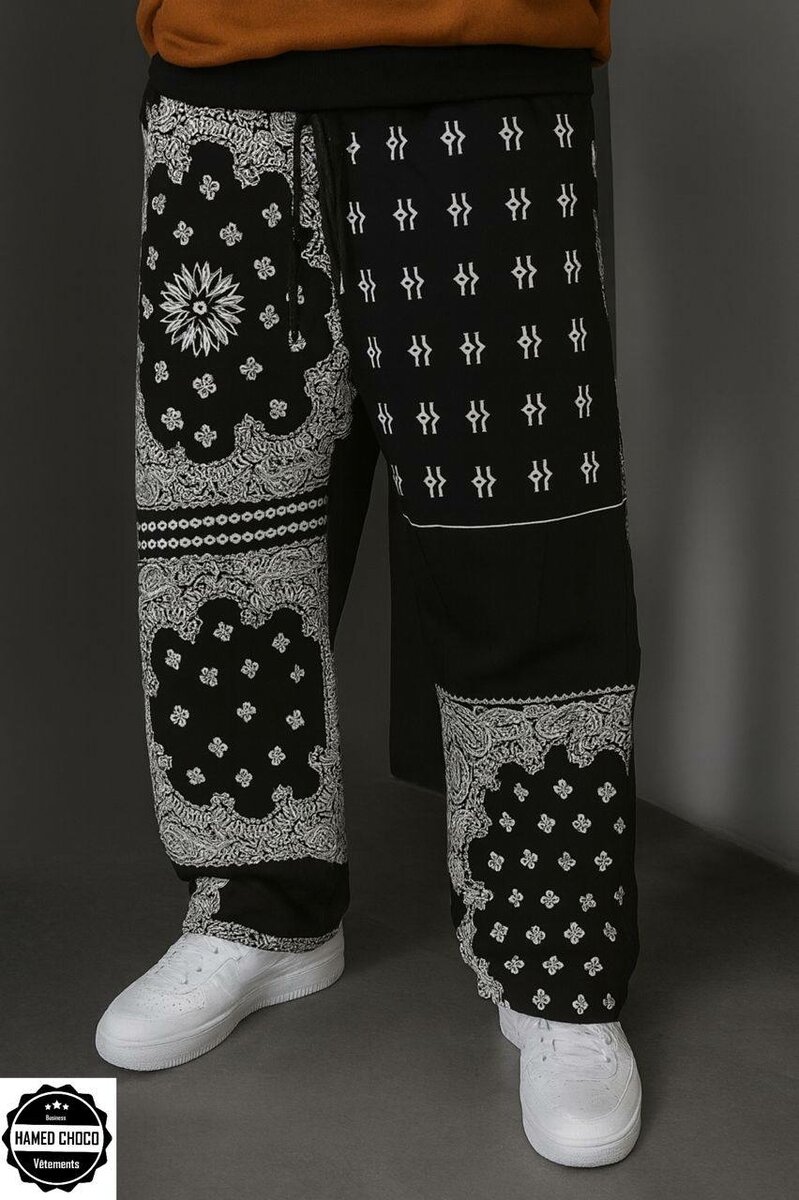 Pantalons streetwear graphiques