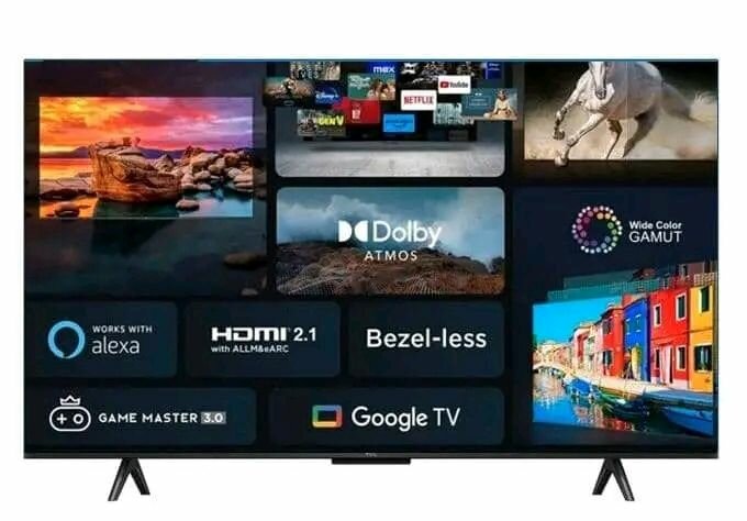 TCL Téléviseur 4K 50" Google TV