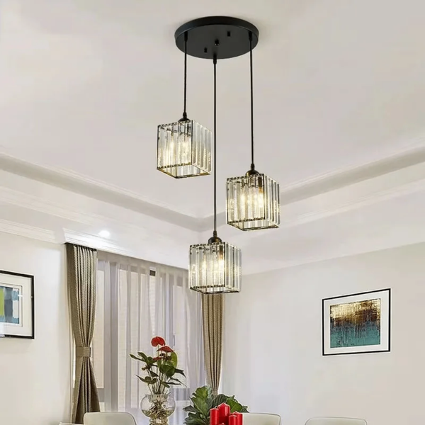 Suspension élégante à 3 lampes