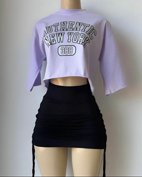 Skirt and top