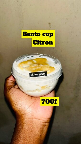 Délicieux Bento Cup Citron