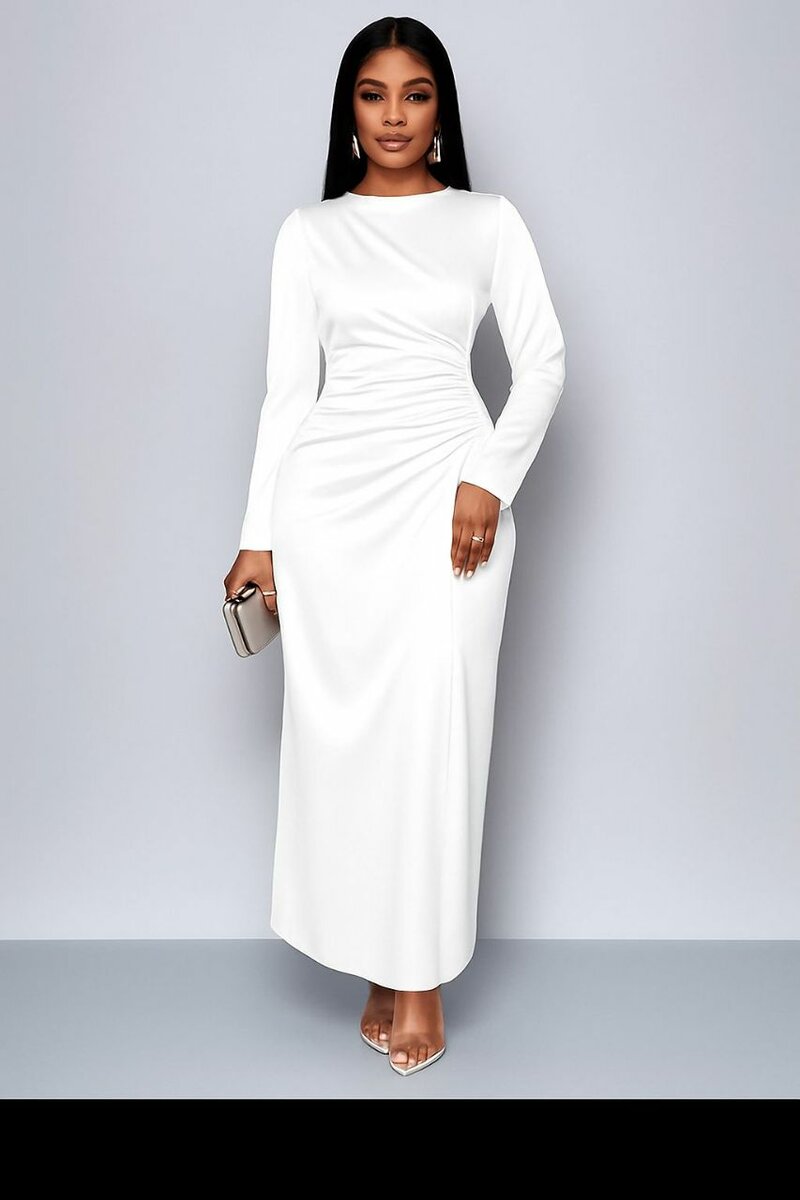 Robe Longue Élégante Femme