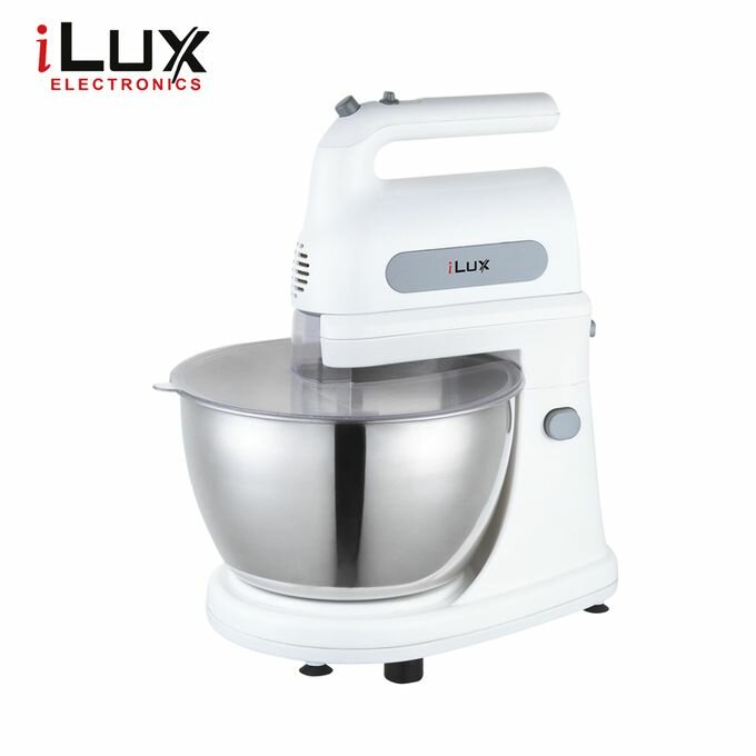 Ilux Batteur Electrique Avec Bol - LX-530B