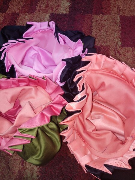 Bonnet en soie