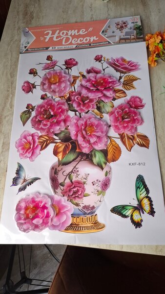 Autocollant fleur
