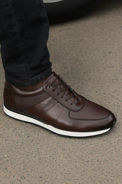 Sneakers en cuir élégants