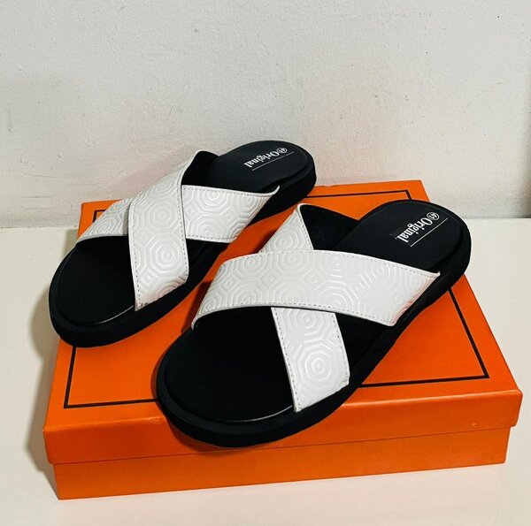 Sandales en cuir