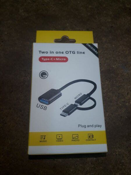 Two in one OTG line