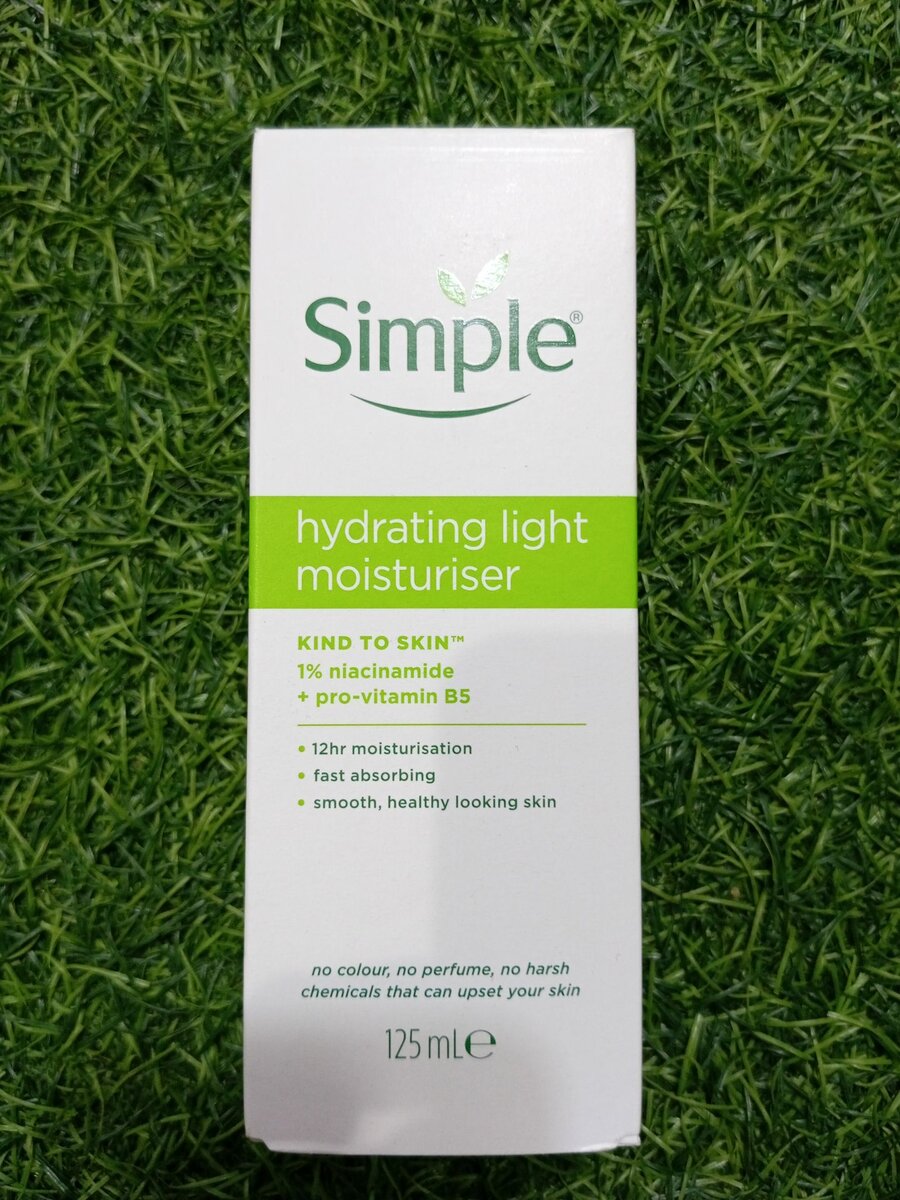 Simple facial wash