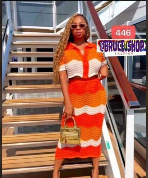 Ladies skirt and top