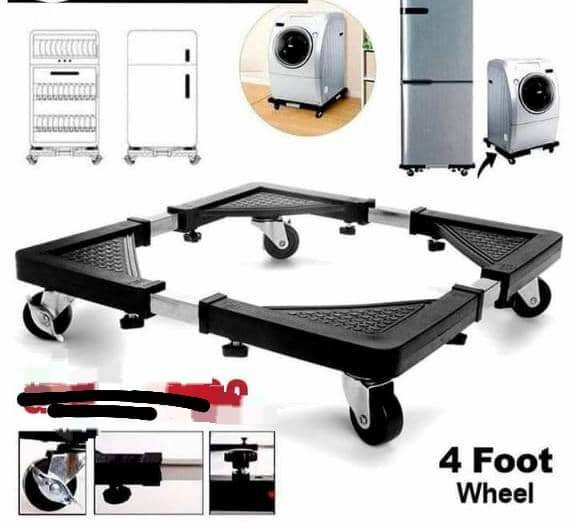 Base Frame with Wheels for Fridge & Washing Machine
