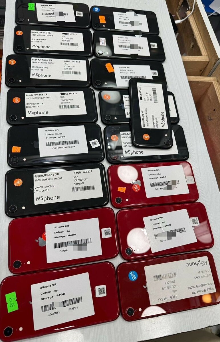 Smartphones reconditionnés Apple