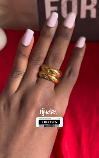 Bijoux bague femme