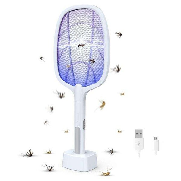 Description Électrique Insecte Raquette Tapette