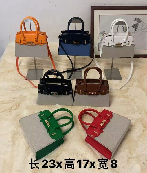 Sacs à main en cuir multicolores élégants