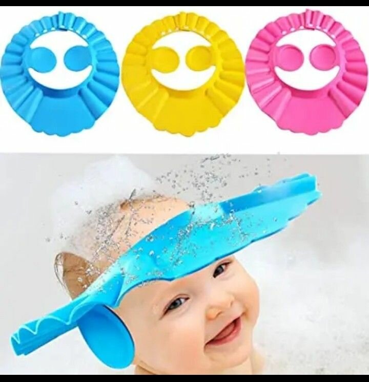 Casquette de bain anti-éclaboussures bébé