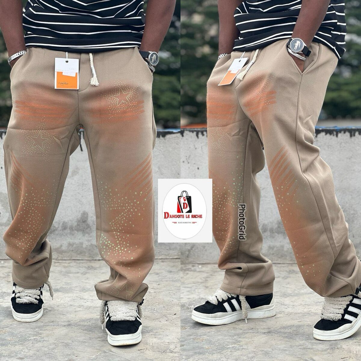 Pantalon jogger décontracté