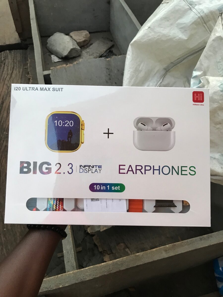 Ultra Max Suit Infinite Display Earphones