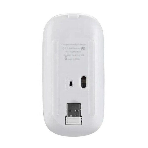 Souris sans fil Rechargeable, double mode 2.4GHz, Bluetooth