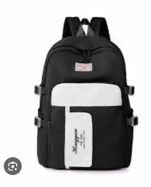 Sac à dos élégant noir et blanc