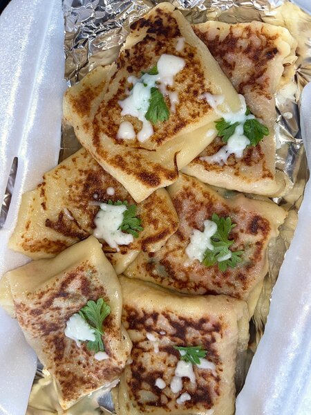 Crêpes salées