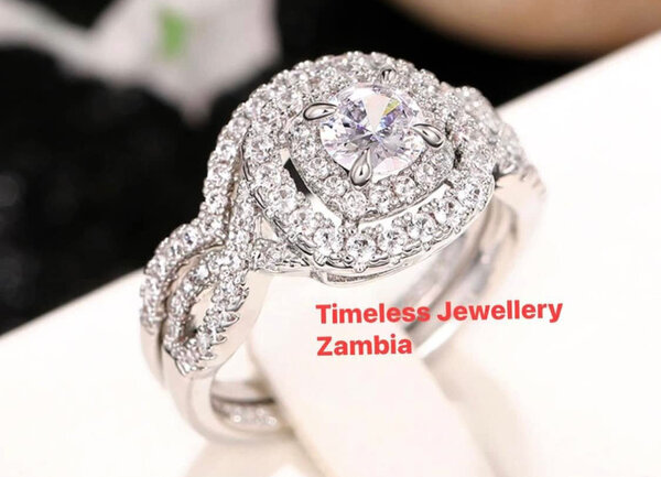 Silver plated ring