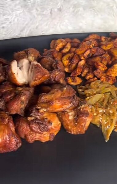 Plat de dindon  Épicé & alloco