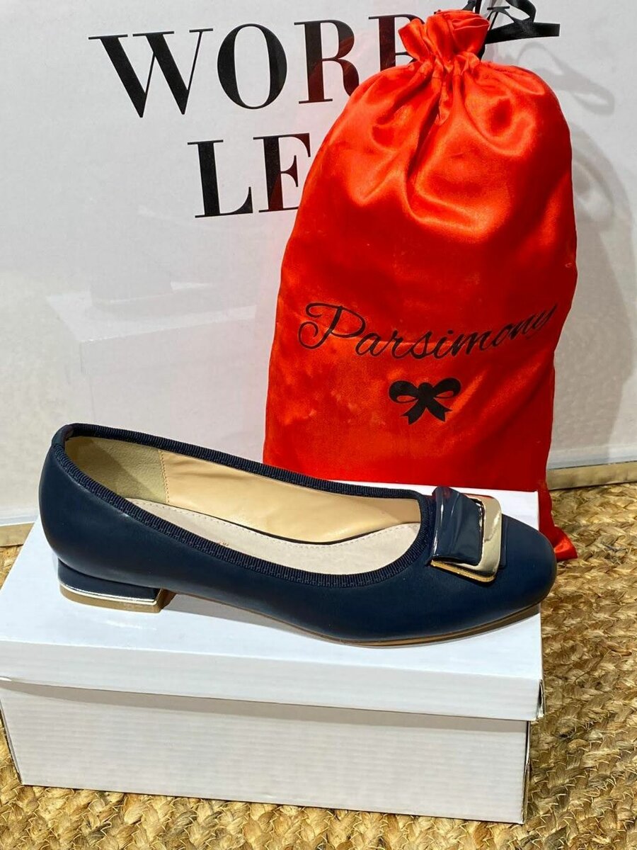 Ballerines élégantes en cuir