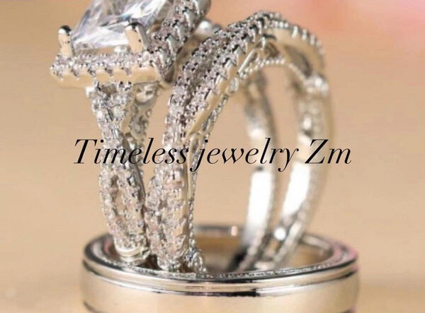 Silver plated ring
