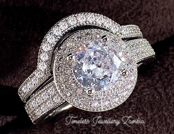 Silver plated ring
