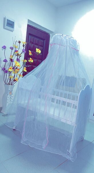 Baby cot with net