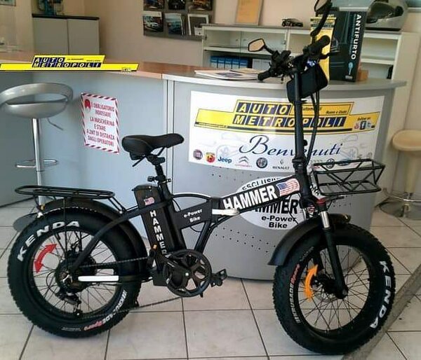 Vélo électrique pliable tout-terrain