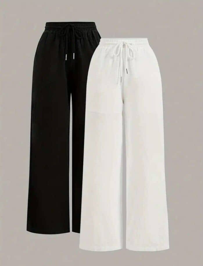 Pantalons larges confortables