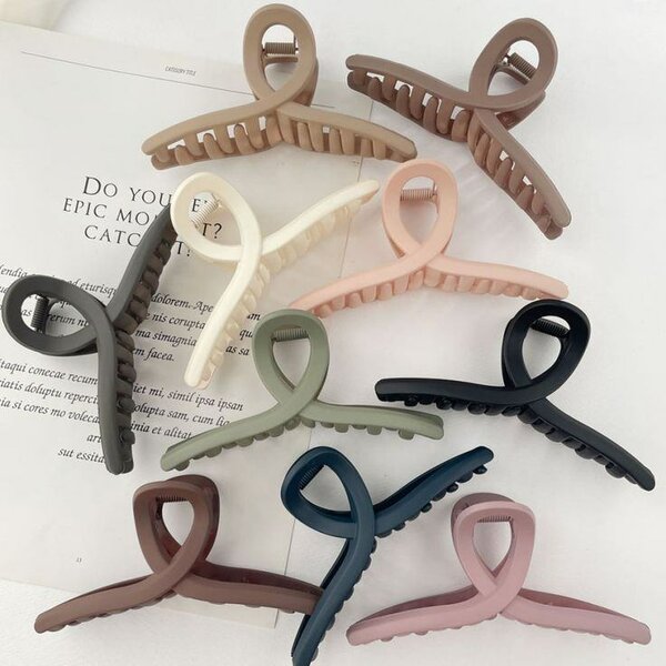 Pinces à cheveux antidérapantes