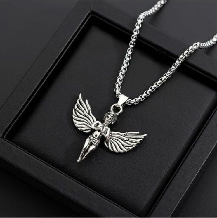 Collier Ange Ailé Argent