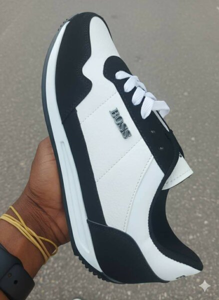 Basket pour homme blanc