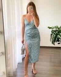Robe Fleurie à Bretelles